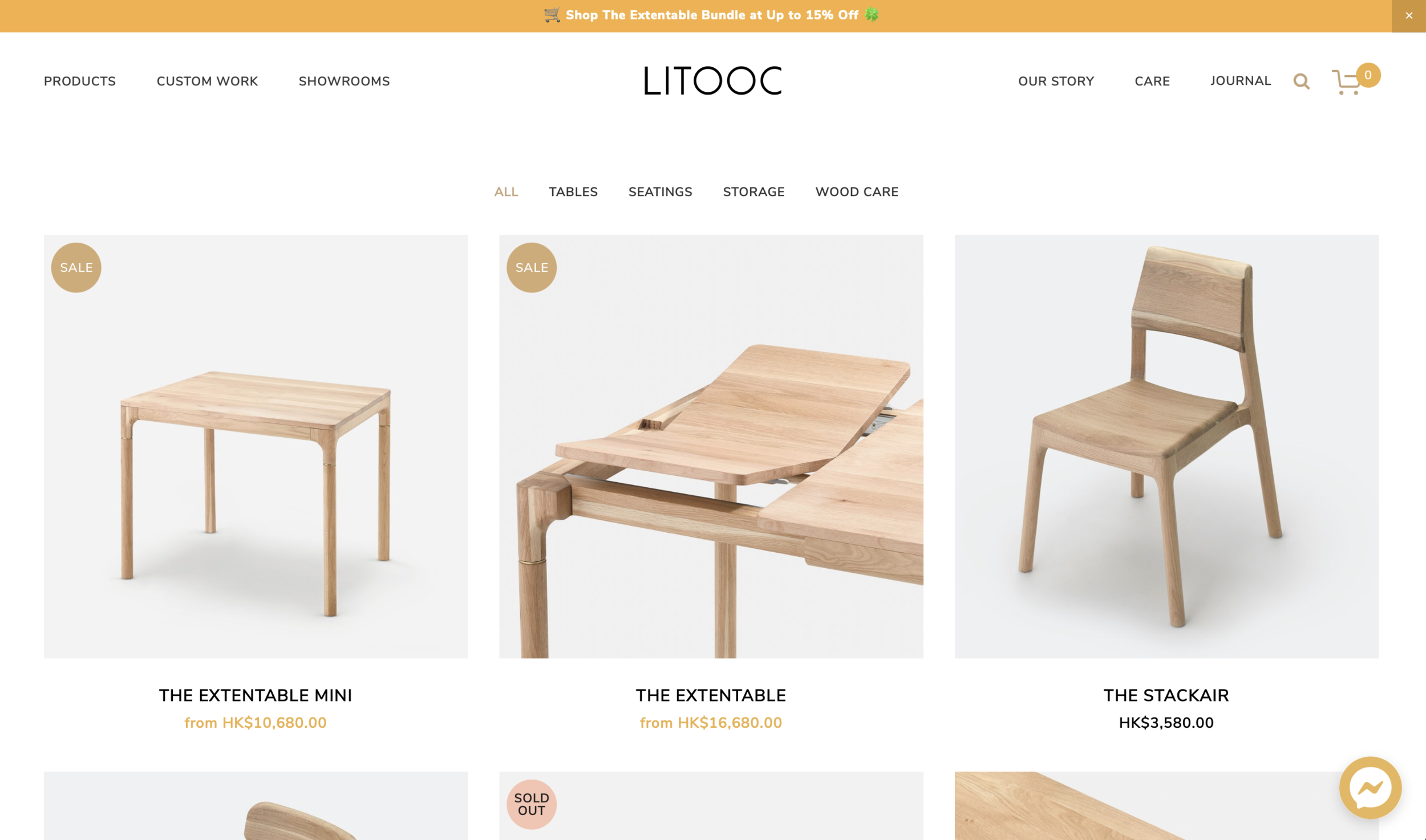 Rearrangement of product categories to correspond to sale figures