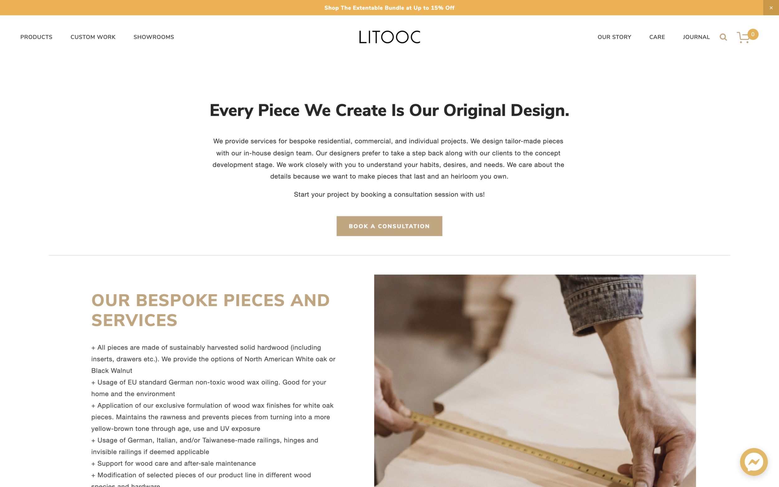 Redesign the website layout and ensure there is alignment across all pages